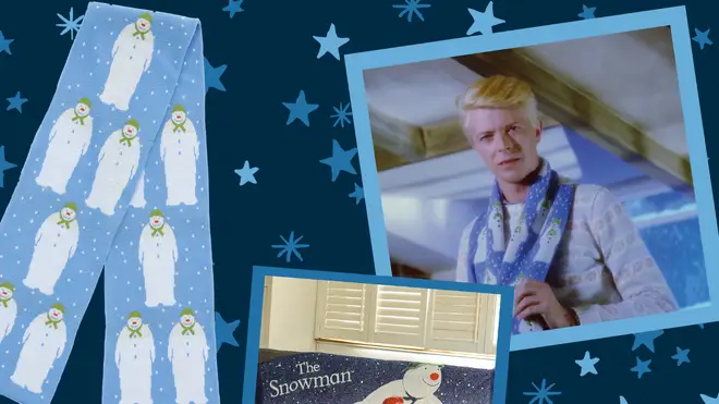 David Bowie's iconic The Snowman scarf is now available to own