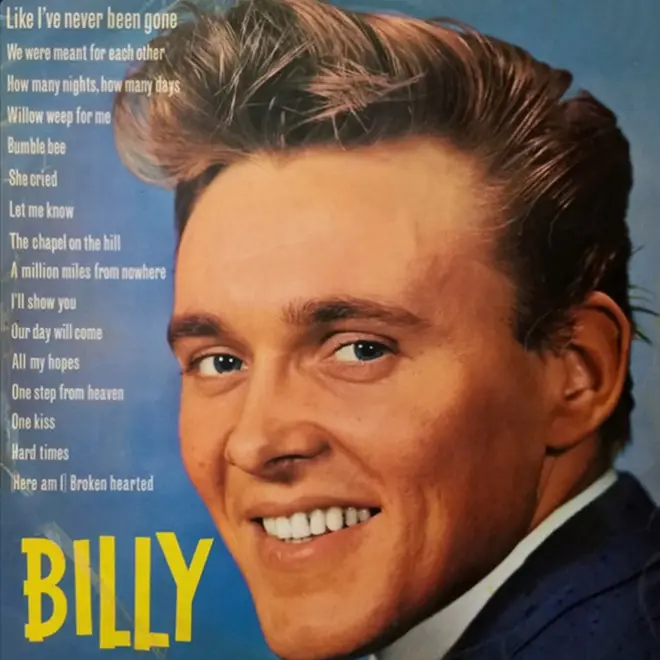 Billy Fury - Billy cover art