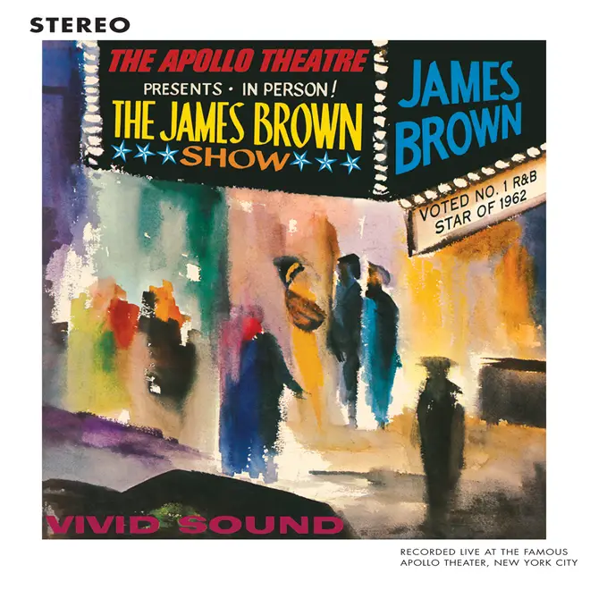 James Brown - Live At The Apollo cover art
