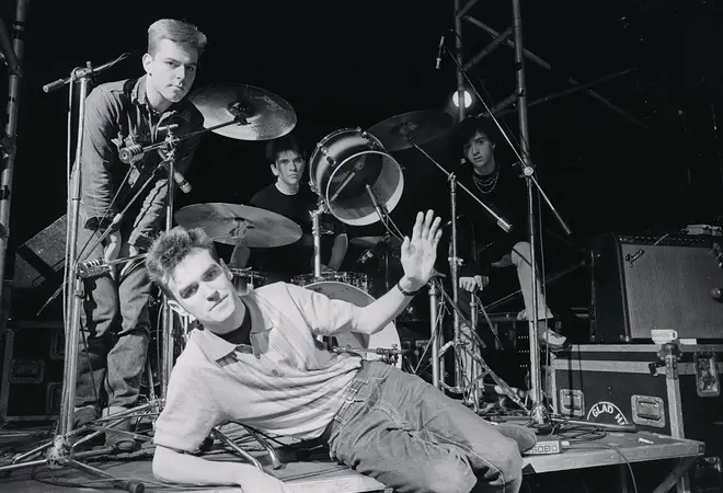 The Smiths in March 1984: Andy Rourke, Mike Joyce, Johnny Marr and Morrissey