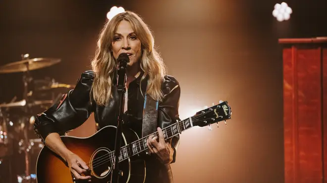 Sheryl Crow on The Late Late Show with James Corden in 2022