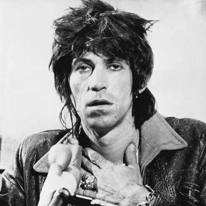 Keith Richards in October 1978