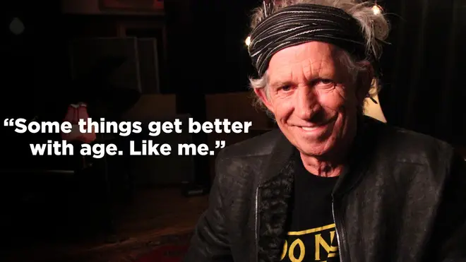 Keith Richards of The Rolling Stones in 2013