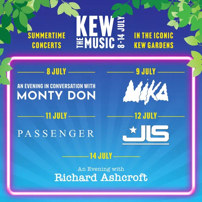 Kew The Music line-up so far 2024