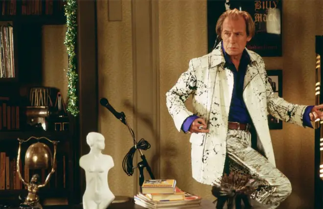 Bill Nighy as Billy Mack in Love Actually