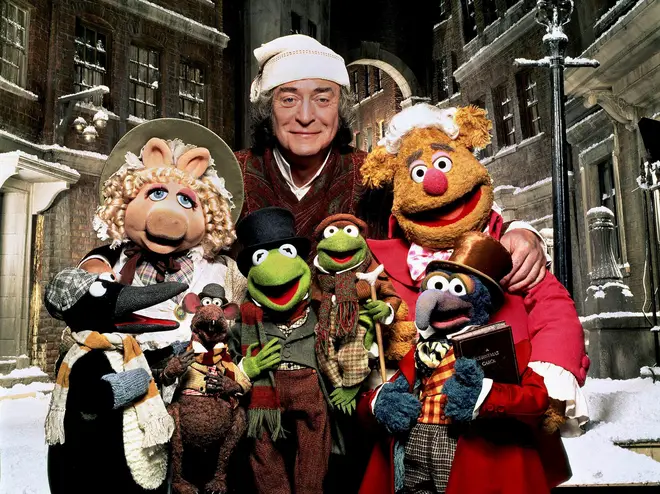 Michael Caine and The Muppets in The Muppet Christmas Carol (1992)