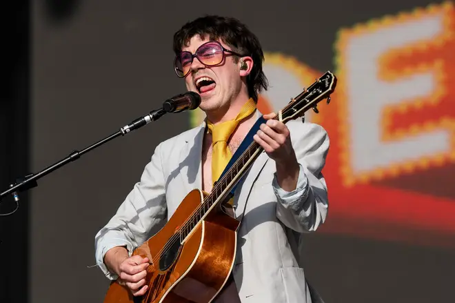 Declan McKenna performs at the Reading Festival, 2023