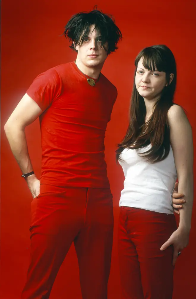 Jack and Meg White in Brussels, 2001.