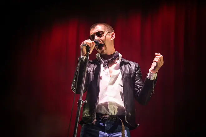 Alex Turner performing in New Orleans, October 2018