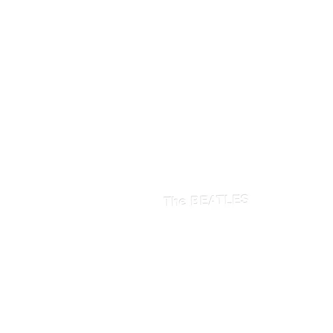 The Beatles - The Beatles white album cover