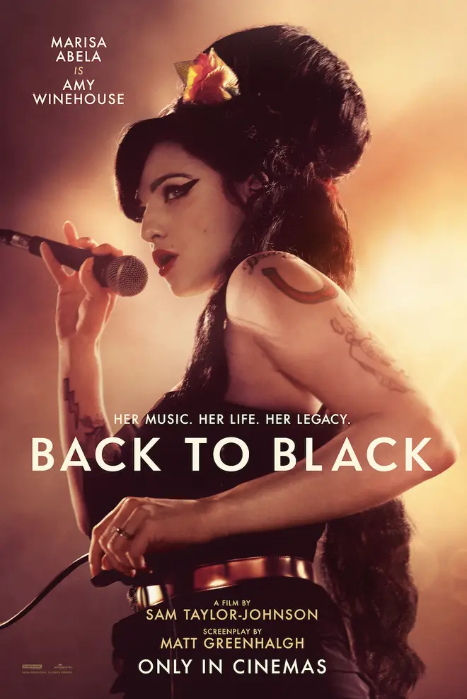 The official poster for Back To Black