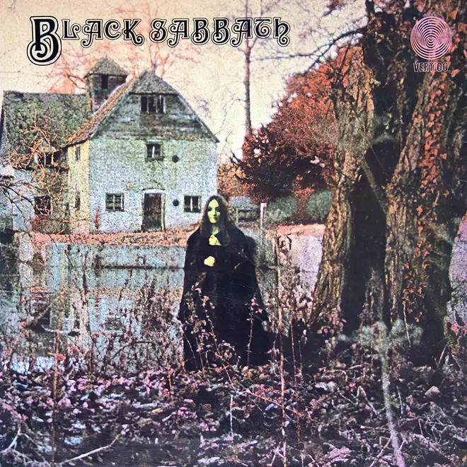 Black Sabbath debut album front cover