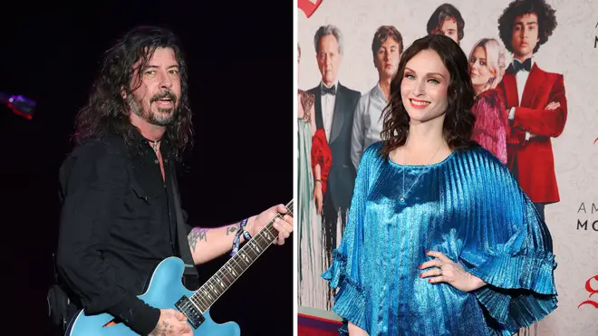 Dave Grohl and Sophie Ellis-Bextor