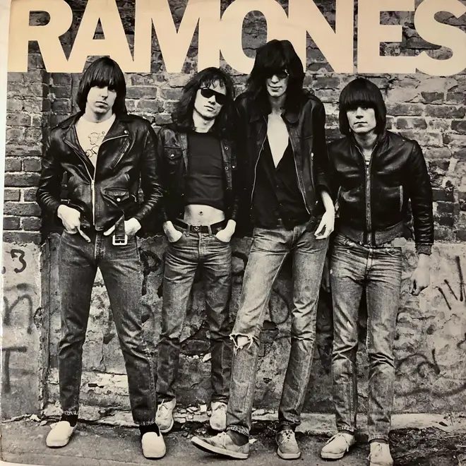 Ramones' debut album cover