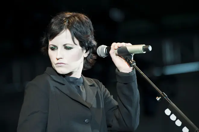 Dolores O'Riordan of The Cranberries performs live in concert at F1 Rocks. Melbourne, 2012.