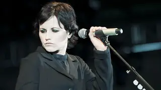Dolores O'Riordan of The Cranberries performs live in concert at F1 Rocks. Melbourne, 2012.