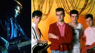 The Smiths - with acclaimed bassist Andy Rourke.