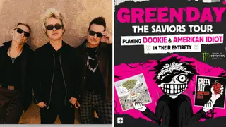 Green Day will play two of their seminal albums on their UK & European Saviors tour dates