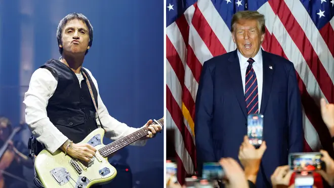 Johnny Marr and Donald Trump