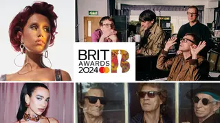 Nominated for The BRIT Awards 2024 with Mastercard: RAYE, Blur, Dua Lipa and The Rolling Stones.