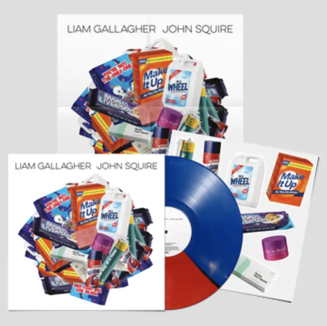 Liam Gallagher and John Squire's album is available in several physical formats including exclusive split blue & red vinyl
