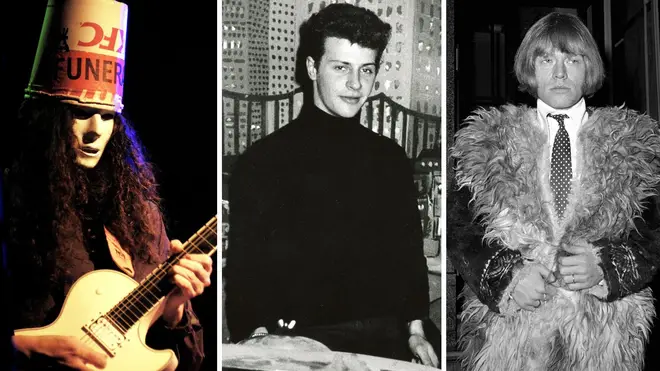 Famous musicians who were swapped out...  Buckethead of Guns N'Roses, Brian Jones of The Rolling Stones and Pete Best of The Beatles
