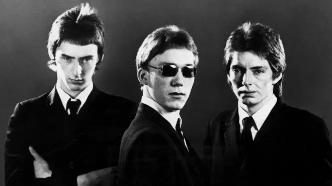 The Jam: Paul Weller, Rick Bucker and Bruce Foxton.