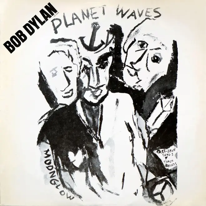 Bob Dylan - Planet Waves cover art
