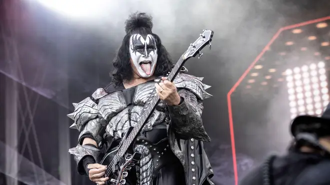 Gene Simmons of the rock band KISS