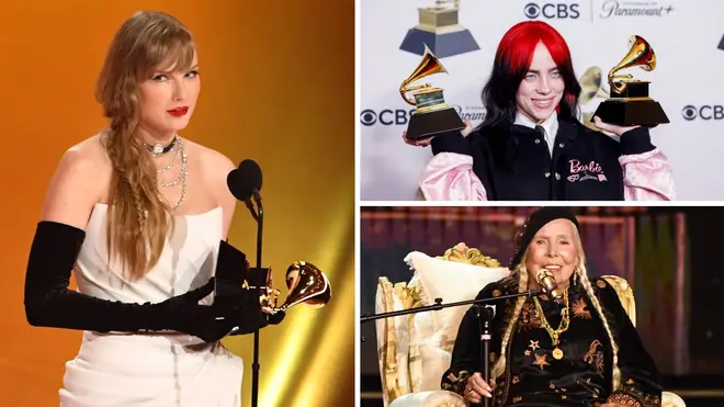 The Grammy Awards 2024: Taylor Swift, Billie Eilish and Joni Mitchell