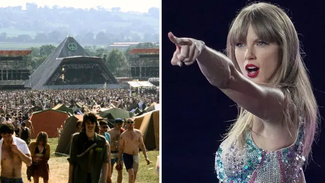 Glastonbury Festival in 1989 and the maker of an album called 1989, Taylor Swift. What's the connection?