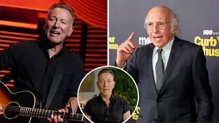 Bruce Springsteen has played himself on an episode of Curb Your Enthusiasm