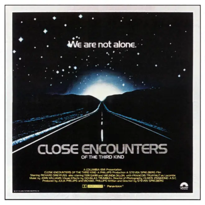 Close Encounters Of The Third Kind, poster, 1977