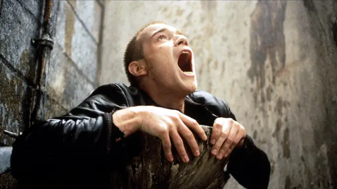 Ewan McGregor stars as Mark Renton in Trainspotting in 1996