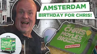 The Chris Moyles Show BiG Birthday came from Amsterdam!