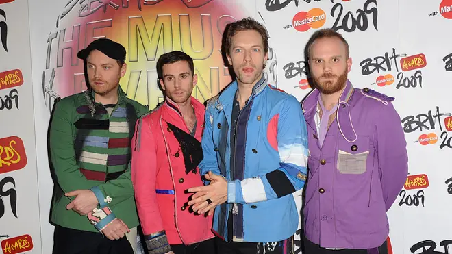 Coldplay at the BRIT Awards 2009