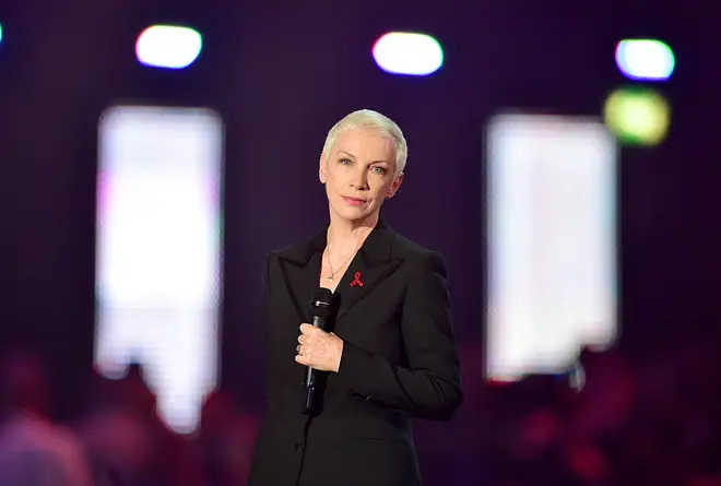 Annie Lennox at the BRIT Awards 2016