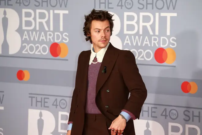 Harry Styles at the BRIT Awards 2020