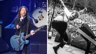 Foo Fighters' Dave Grohl and IDLES frontman Joe Talbot