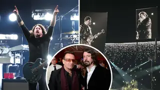 Dave Grohl rocks out to U2 at The Sphere gig