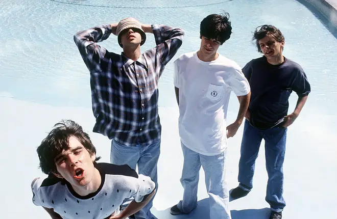 The Stone Roses in 1989: Ian Brown, Reni, John Squire and Mani.