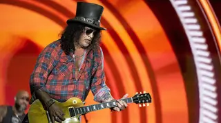 Guns N' Roses rocker Slash at Glastonbury 2023