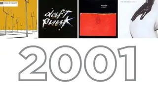 Some of the best albums of 2001: Origin Of Symmetry, Discovery, Amnesiac and Is This It.