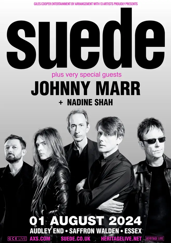 Suede announced for Heritage Live 2024
