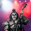 Gene Simmons of KISS performs during the final night of the Kiss Farewell Tour on Saturday, Dec. 2 2023