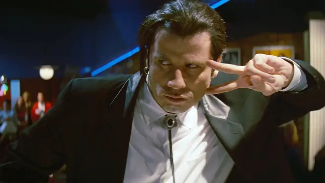 John Travolta in Pulp Fiction - as coached by Quentin Tarantino