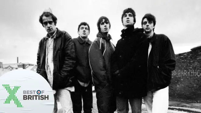 The original line-up of Oasis in November 1993: aul Arthurs aka Bonehead, Tony McCarroll, Liam Gallagher, Noel Gallagher, Paul McGuigan.
