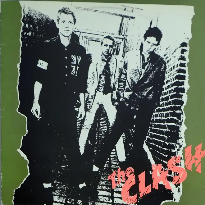 The Clash - self-titled debut album cover