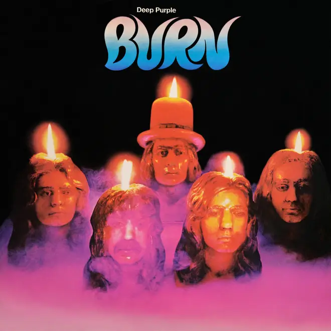 Deep Purple - original vinyl album cover - Burn - 1974