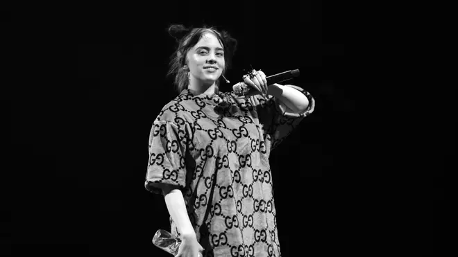 Billie Eilish performs onstage at The Greek Theatre